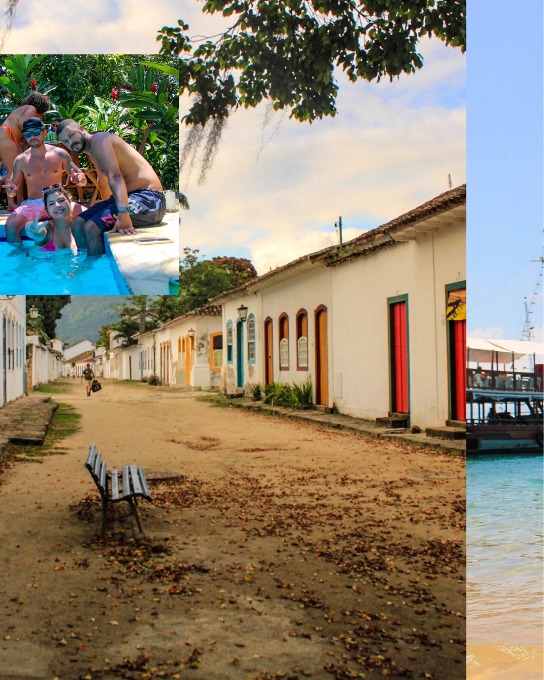 14 a 16/03/2025 PARATY - RJ + HOTEL COM PISCINA + CITYTOUR GUIADO COM A BROTHER’S TRIPS!!